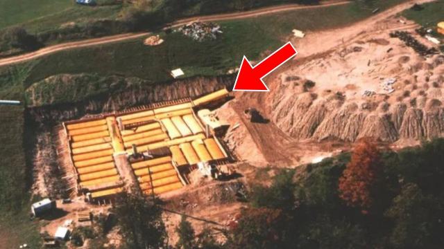 Canadian Man Buries 42 School Buses Underground, What He Reveals Inside Is Unimaginable