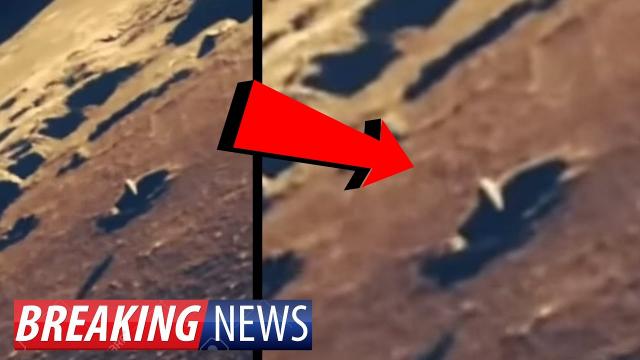 1000 Foot UFO Over Lunar Surface? What Just Happened On The MOON? 2024