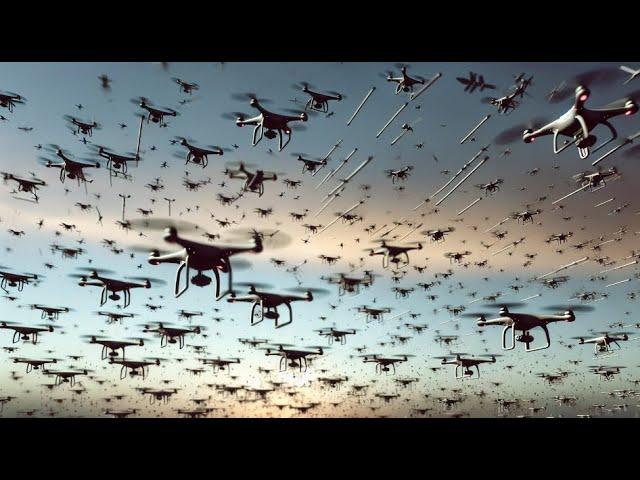 UFO Drones, thousands of them ,Vegas