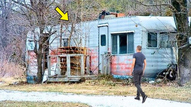 Son Inherits Dad's Abandoned Trailer - Realizes He Had Lied For Years