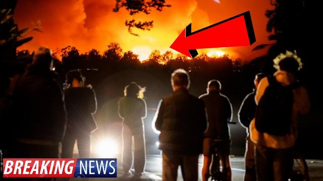 BREAKING NEWS! CRAZY UFO ACTIVITY OVER LA FIRES! TOP SECRET UFO DISCOVERED?