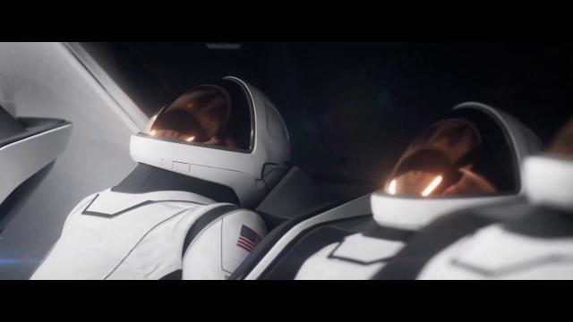 SpaceX Dragon crew is 'go for EVA operations' in amazing animation